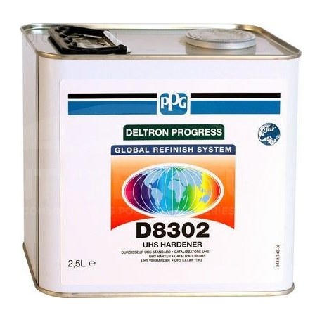 Durcisseur PPG standard D8302 Deltron Progress en 2.5 L
