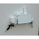Boite de rangement avec support pour pistolet peinture