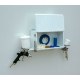 Boite de rangement avec support pour pistolet peinture