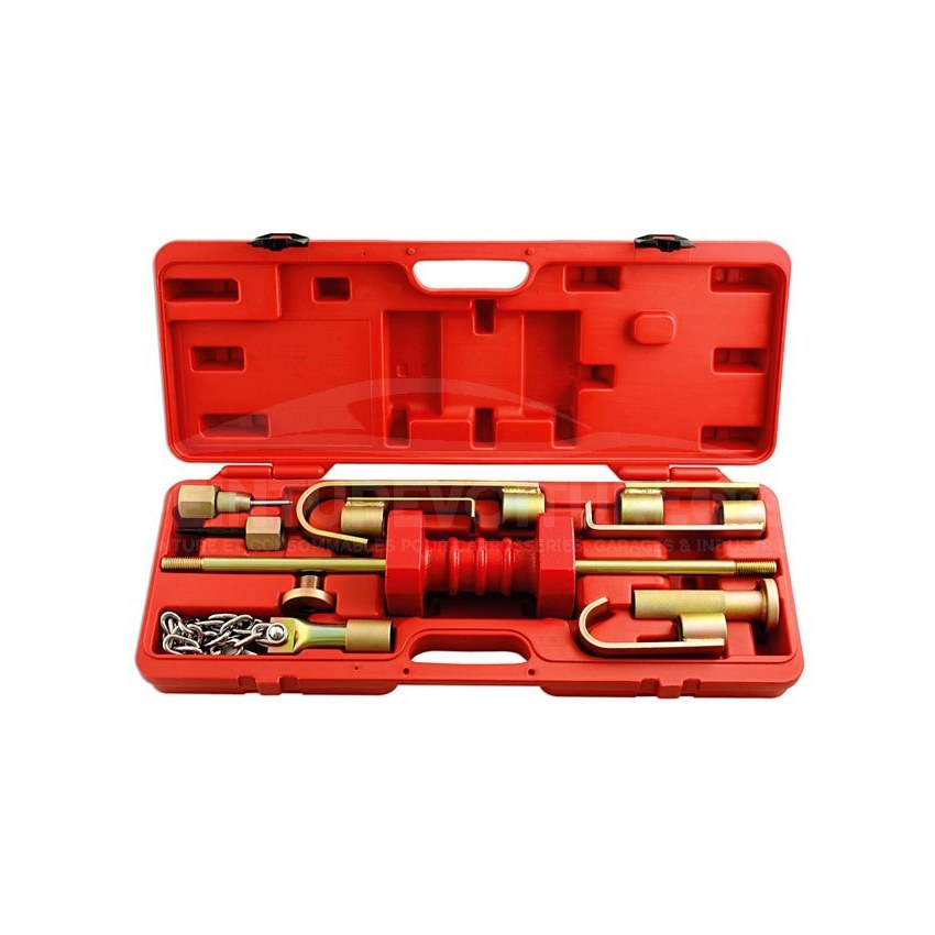 Kit Outils Air Comprimé Débosselage 620mm - Marteau Ventouse Réparation Bosses Voiture