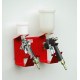 Support mural pour 2 pistolets peinture