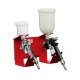 Support mural pour 2 pistolets peinture