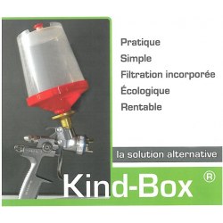 Godet Kingbox 650ml avec tamis de 200M