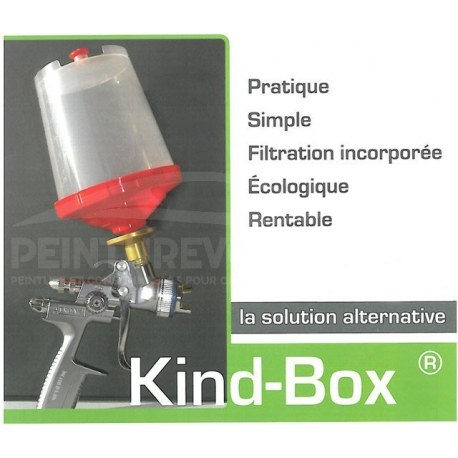 Godet Kingbox 650ml avec tamis de 200M