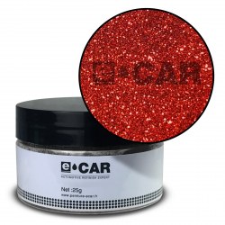 Metal Flakes Rich Red  200 μ