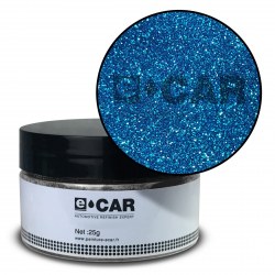Metal Flakes régular Sapphire Blue 200μ