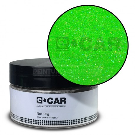Metal Flakes vert fluo 200μ