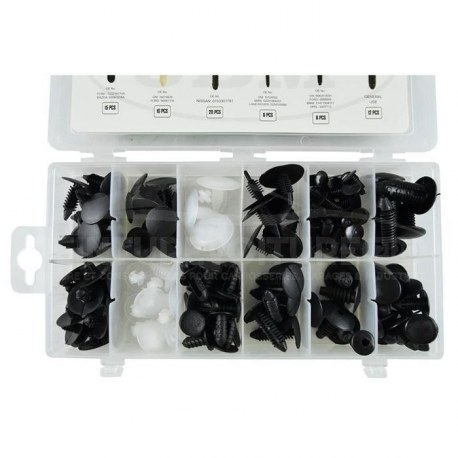 Coffret de Clips de garnitures universel