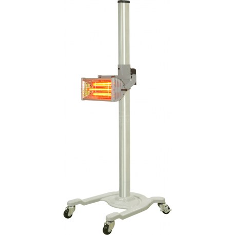 Sécheur IR infrarouge 1KW sur 4 roues directrices