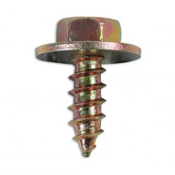 Vis en métal avec rondelle 6.3 x 19mm pour Audi, Ford, Mercedes, Opel, VW