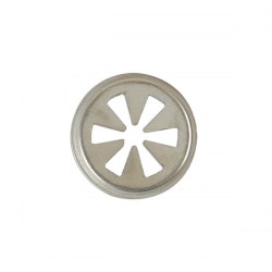 Agrafe de carrosserie en métal rond et étoilé pour Audi, Seat, Skoda, VW et Ford