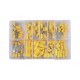 Assortiment de cosses  pré-isolés Jaune