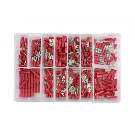 Assortiment de cosses  pré-isolés Rouge
