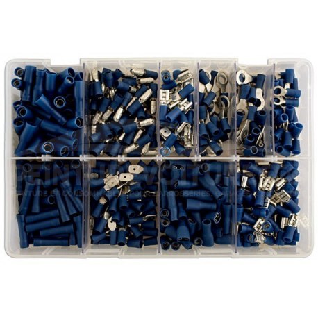 Assortiment de cosses  pré-isolés Bleu