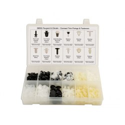 Coffret de Clips de garnitures Peugeot, Citroen