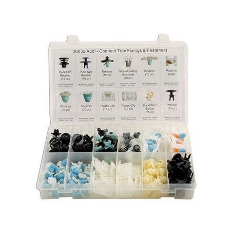 Coffret de Clips de garnitures Audi