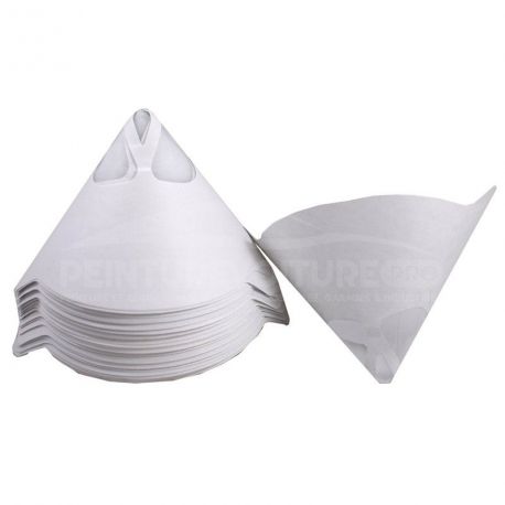 Filtre Peinture Conique 125µ ou 190µ en sachet