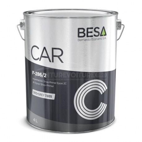 Appret Epoxy BESA F286 en pot de 4L