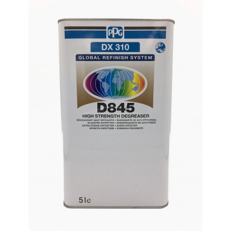 Dégraissant PPG DX310 - D845 en 5L
