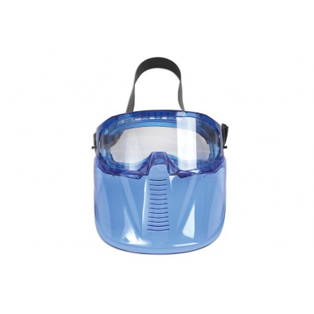 Lunettes de sécurité avec masque détachable