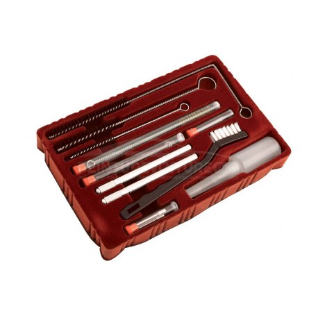 Kit de nettoyage pour pistolet à peinture avec huile de lubrification