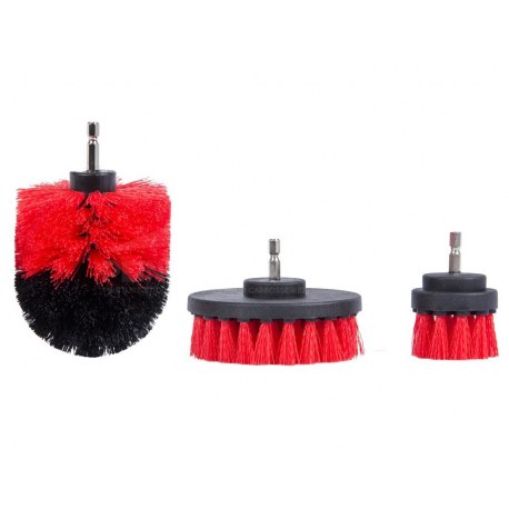 Brosse de nettoyage spécial voiture ( 3 pièces)