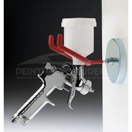 Support pistolet peinture aimanté