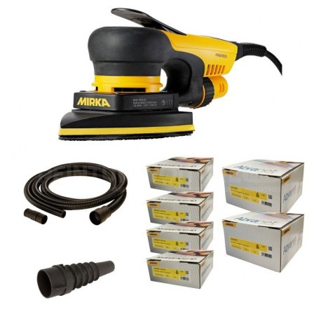 Pack complet Ponceuse électrique MIRKA Deos Pro