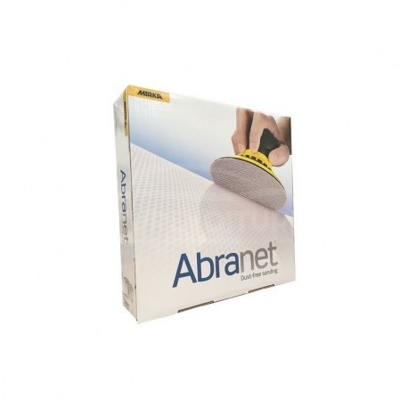 Disque Abranet Mirka 150mm Grain 48 - Pour Ponceuses Orbitales | Compatible DEROS, CEROS