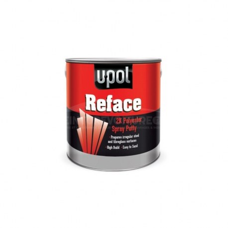 Apprêt professionnel REFACE - UPOL Blanc en 1L et son durcisseur