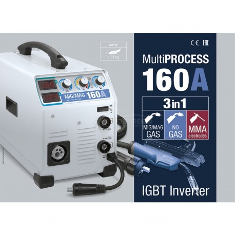 GYS - Poste à souder inverter semi-auto MIG/MAG 160 A
