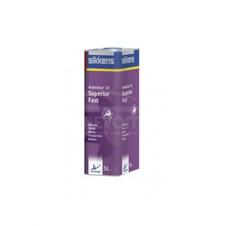 Vernis AutoClear Sikkens LV Superior Fast en 5L