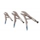 Set de 3 pinces étaux
