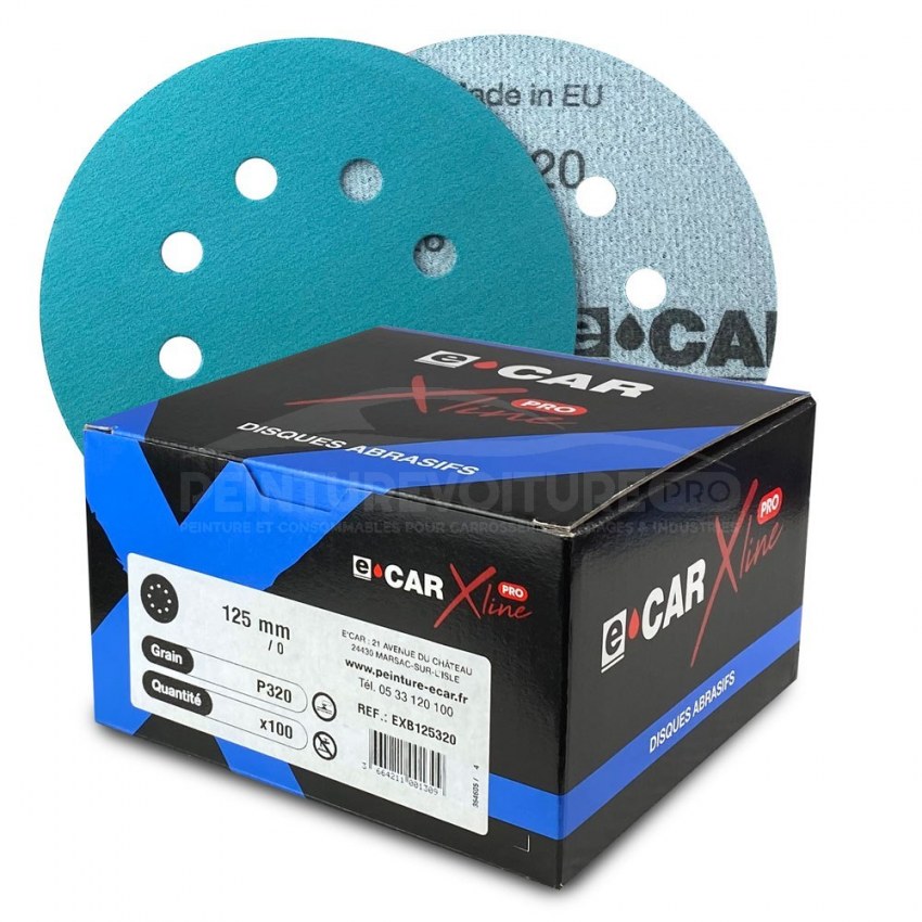 Lot De 30 Disques Abrasifs Fibre 125mm - Grains 24 à 100 - Pour Meuleuse D'Angle - Idéal Découpe Et Ponçage
