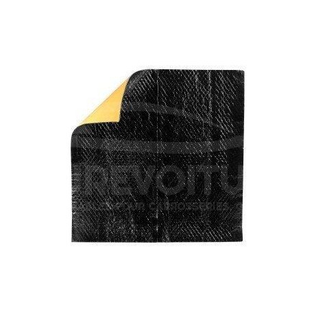 Plaques insonorisantes auto collantes noires 3M ( paquet de 10)