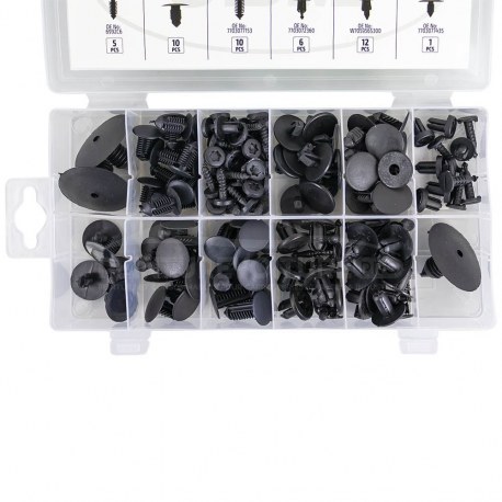 Coffret de  clips & garnitures pour Renault ( 109 pièces)