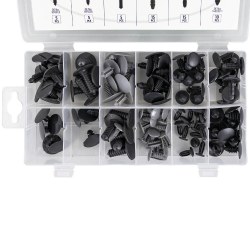 Coffret de 110 clips pour garnitures de Peugeot, Citroen