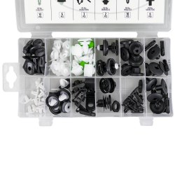 Coffret de 79 clips pour garnitures et panneau de porte VW, Audi, Skoda
