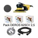 Ponceuse électrique MIRKA Deros 150mm excentricité 2,5 en pack complet