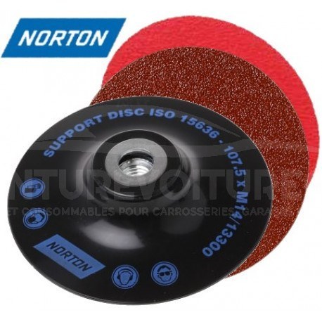 Plateau Norton pour disque fibre avec alésage étoile