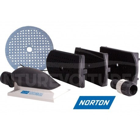 Cales à poncer Norton Multi-air 3 plateaux