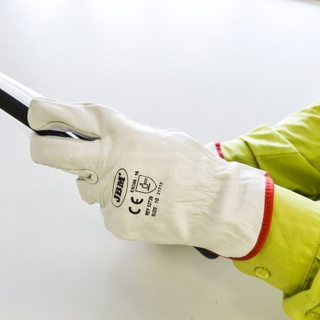 GANTS EN PEAU 10"