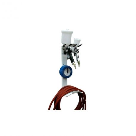 Support pistolet peinture et porte tuyau