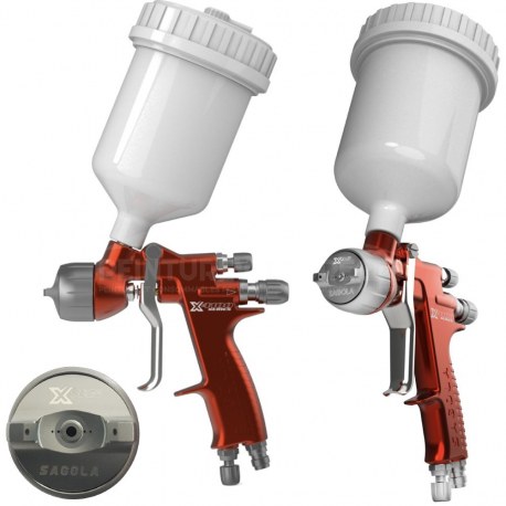 Pistolet Peinture à Gravité Xtreme Sagola X4100