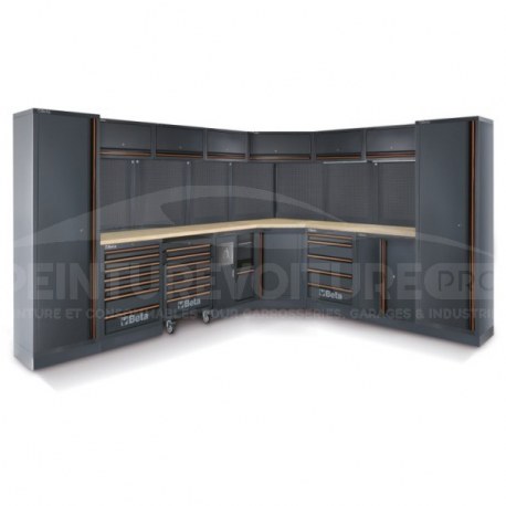Combinaison mobilier d'atelier BETA TOOLS C45PRO DW