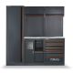 Mobilier d'ameublement pour atelier 2 modules + Armoire