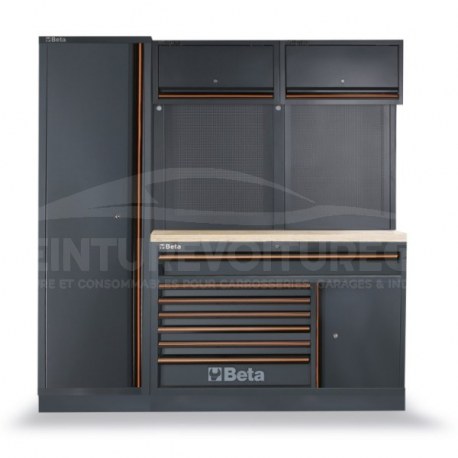 Ensemble de mobilier d'atelier BETA Gamme C45PRO - EW