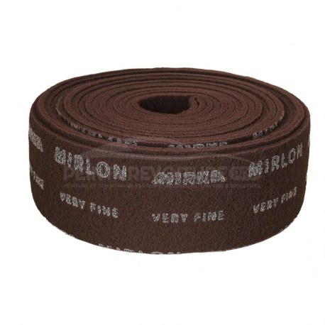 Fibre abrasive MIRKA en rouleau de type MIRLON 115mm x 10 m Rouge & Gris