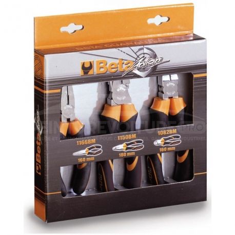 Lot de 3 pinces