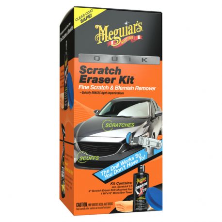 Éliminateur de rayures et de traces - Meguiars Kit